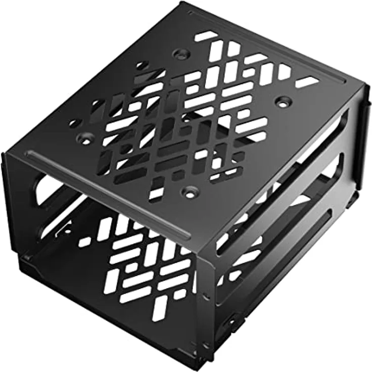 Fractal Design Festplattenkäfig-Set, Typ B, Befestigung an verfügbaren HDD-Käfig, 120 mm Lüftersteckplätzen, für Define 7/Meshify 2 + andere ausgewählte Fractal Gehäuse