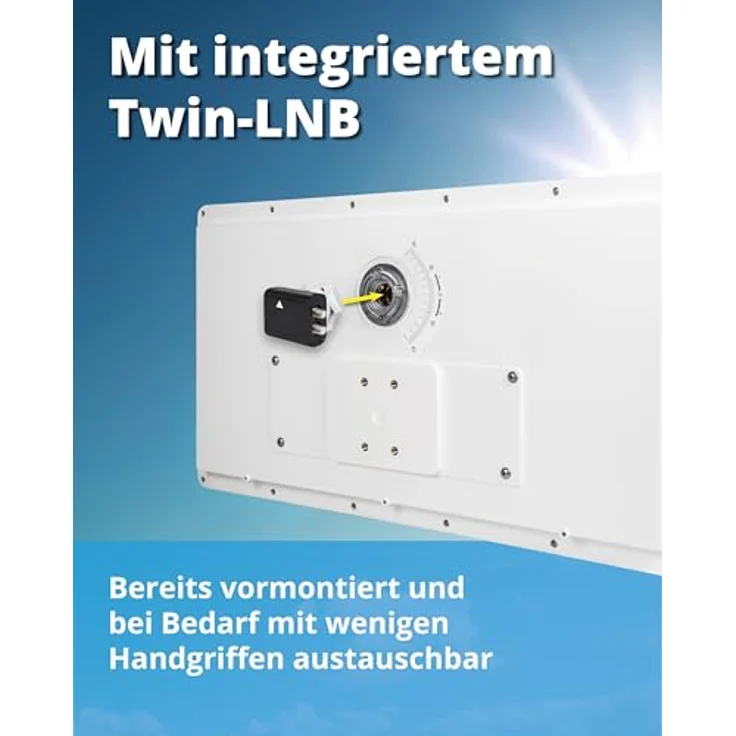 MegaSat 200211 Flachantenne D2 Profi-Line Weiß – Bild 7