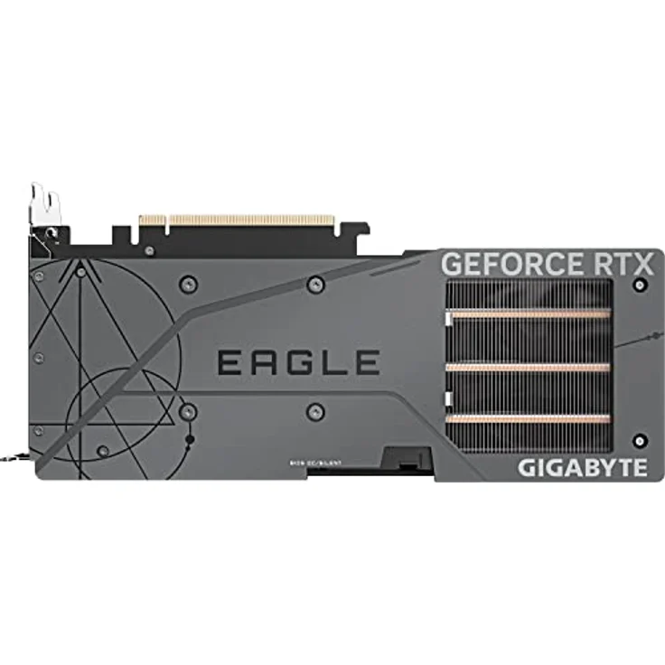 Gigabyte GeForce RTX 4060 TI Eagle 8GB Grafikkarte - 8GB GDDR6 18Gbps 128bit, PCI-E 4.0, 2X DisplayPort 1.4, 2X HDMI 2.1a, NVIDIA DLSS 3, unterstützt 4K, Ada Lovelace Arch, GV-N406TEAGLE-8 GD – Bild 5