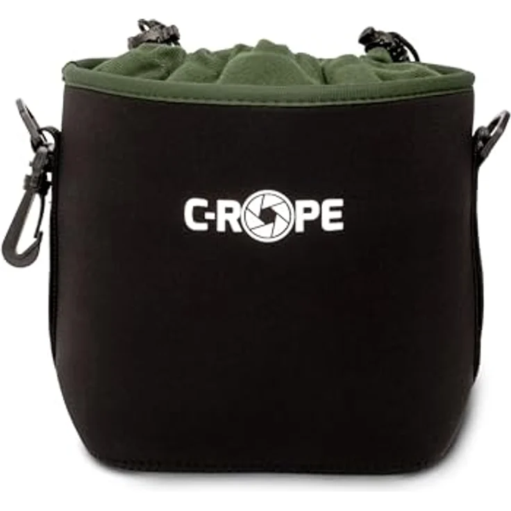 C-Rope Kamerabeutel aus Neopren, Neopren-Beutel mit Fleece-Fütterung, wasserabweisend - Größe M, ideal für Kameraschutz – Bild 1