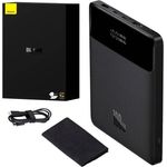 Baseus Blade Series Powerbank, Schwarz (20000 mAh, 100 W, 74 Wh)