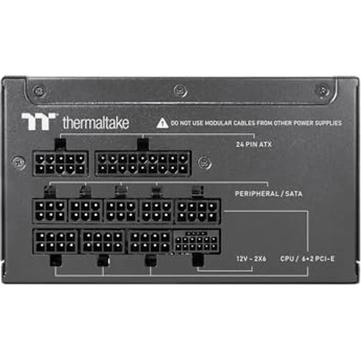 Thermaltake Germanium Pro RGB 850W ATX Netzteil, 80 PLUS Gold zertifiziert, PCIe Gen 5.1 12+4-Pin Anschluss – Bild 5