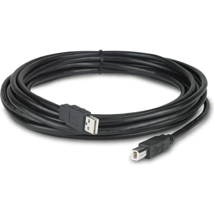 APC NetBotz USB Verriegelungskabel, 5m USB 2.0 A zu B, schwarz, LSZH-Design