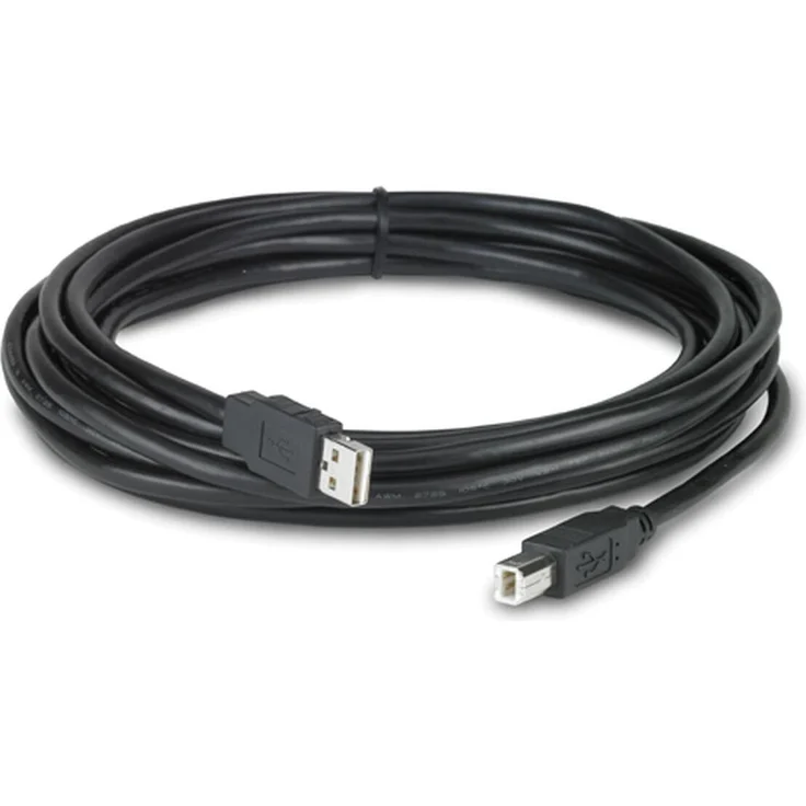 APC NetBotz USB Verriegelungskabel, 5m USB 2.0 A zu B, schwarz, LSZH-Design