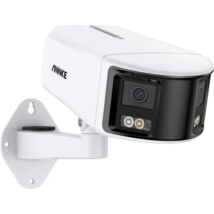 Annke Annke I91DW 4096 x 1840 Pixel LAN IP Überwachungskamera (I91DW) mit 180°-Panoramablick, Ultra HD 4K-Auflösung und Farbnachtsicht