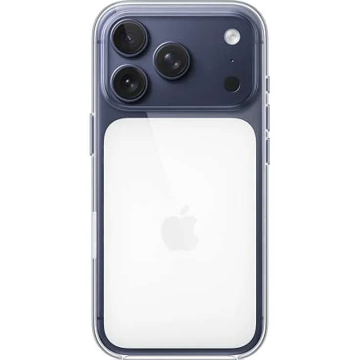 Apple iPhone 17 Pro Clear Case mit MagSafe, transparentes Polycarbonat, kratzfest, für kabelloses Laden – Bild 3