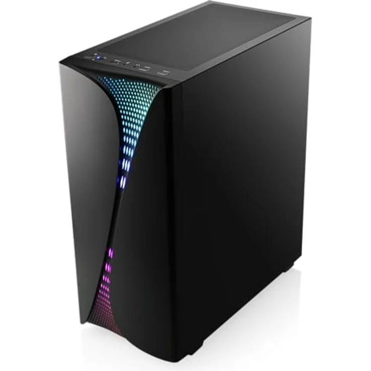 CSL Gaming PC M11630H, Desktop-PC mit AMD Ryzen 7 9700X, 32 GB RAM, 1000 GB SSD, AMD Radeon Graphics, Schwarz – Bild 5