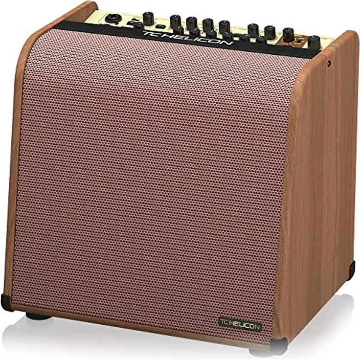 TC-Helicon Harmony V100, Akustikgitarren Verstärker mit 100 Watt Leistung, zweikanalig und Effektsektion – Bild 3