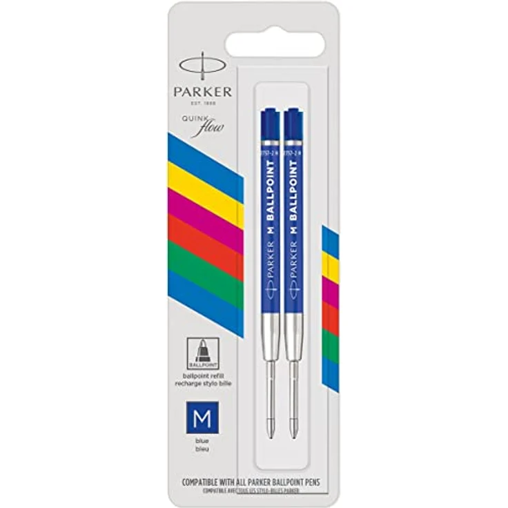 1x2 Recambios para bolígrapho Parker Quinkflow Basic azul – Bild 1
