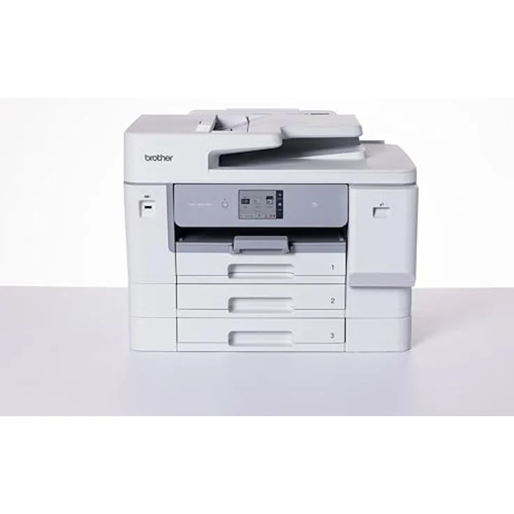 Brother MFC-J6977DW, DIN A3 4-in-1 Multifunktionsgerät mit WLAN, beidseitiges Scannen bis 30 Seiten/Min., 3 x 250-Blatt-Papierkassette – Bild 1