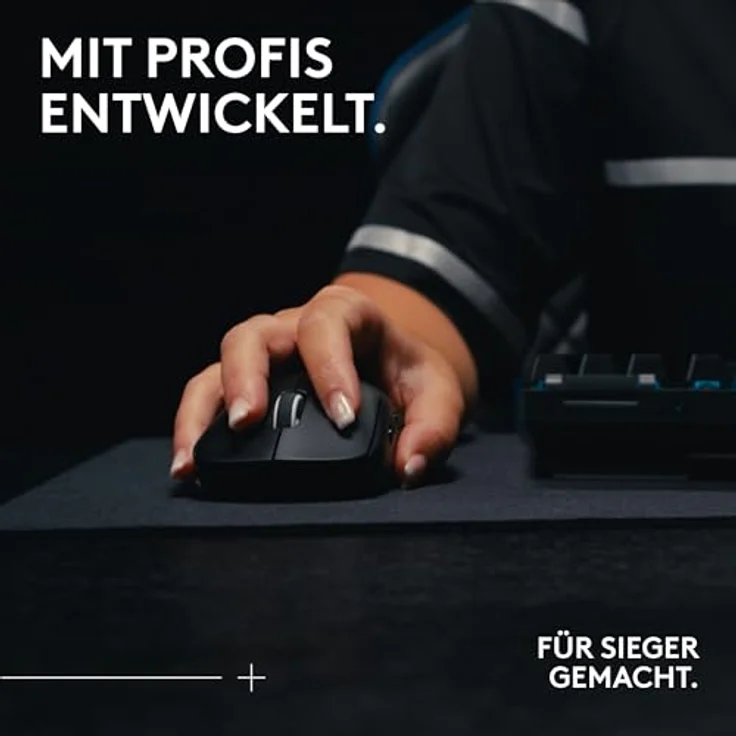 Logitech PRO X SUPERLIGHT 2 SE, Kabellose Gaming-Maus mit HERO 2 Sensor (44.000 dpi), rot – Bild 2