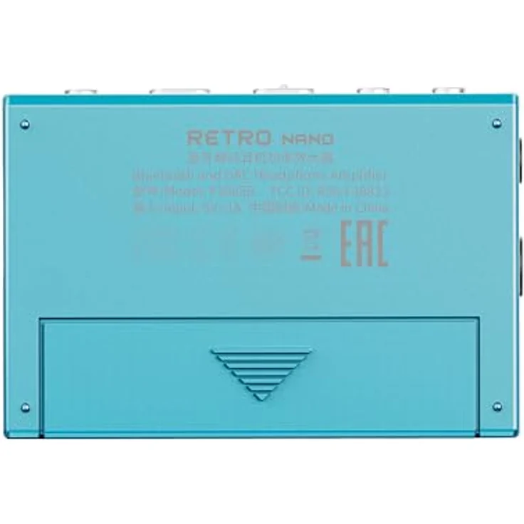 FiiO Snowsky Retro Nano, Kompakter Kopfhörerverstärker mit 32-Bit/384 kHz Unterstützung, Blau – Bild 2