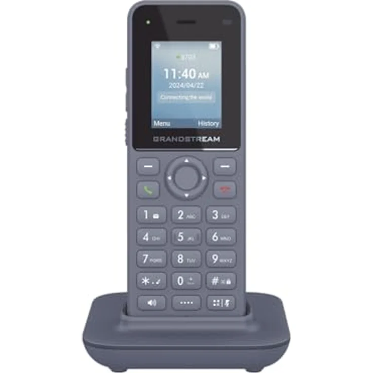 Grandstream WP816, WiFi-Handset mit Multimedia-Technik, schwarz – Bild 4