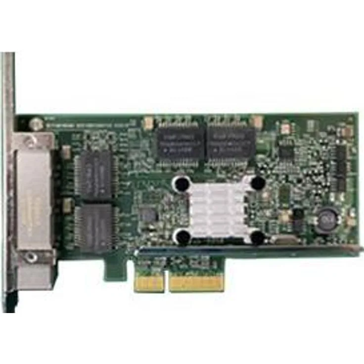 Fujitsu PLAN CP BCM5719-4P, Netzwerkkarte mit 4x 1000BASE-T PCIe, geeignet für Full-height und Low-profile Servergehäuse