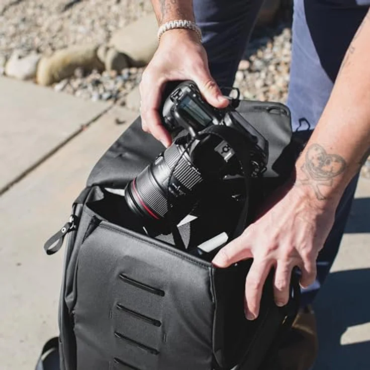 Peak Design Everyday Backpack 30L v2, Schwarz, Notebooktasche für 16" Laptops – Bild 7