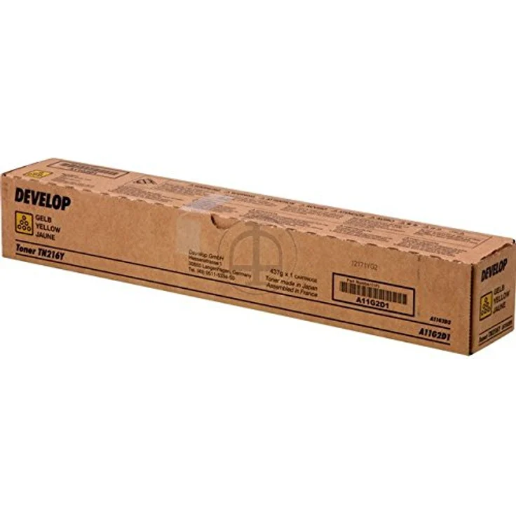 Develop A11G2D1 INEO+220 Toner TN216Y, 26000 Seiten, gelb - Maximale Kompatibilität und Zuverlässigkeit – Bild 1