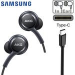 Samsung Earphones USB Type-C EO-IC100, In-Ear Kopfhörer mit Active Noise Control, schwarz