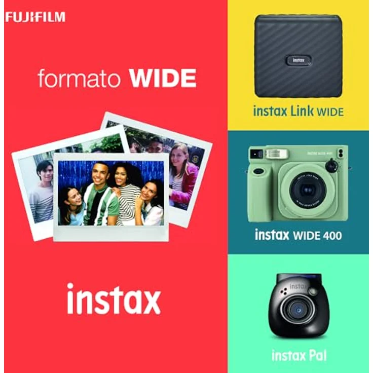 Fujifilm Instax 210 Wide Glossy Kamera (10-Filme) – Bild 4
