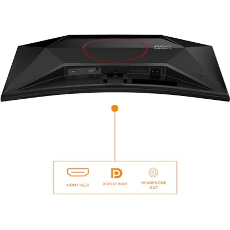 AOC C27G42ZE, 27 Zoll Curved Monitor mit HDR10, Flicker-Free-Technologie und Adaptive-Sync – Bild 4