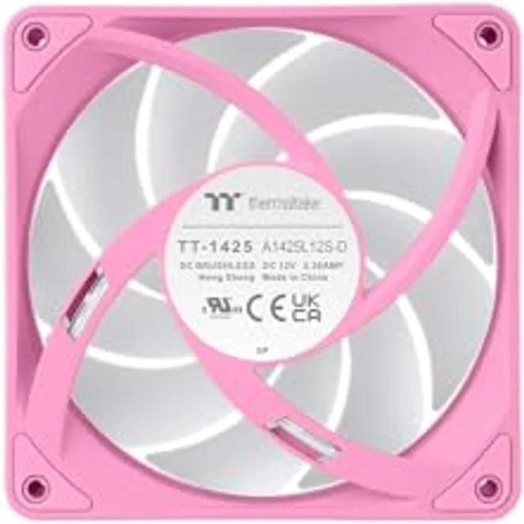 Thermaltake CT120 EX ARGB Gehäuselüfter, Pink, 3er Pack mit optimiertem Airflow und leisen Betrieb – Bild 4
