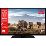JVC LT-24VH5156 24 Zoll Fernseher/Smart TV (HD-Ready, HDR, Triple-Tuner, Works with Alexa, Bluetooth) - 6 Monate HD+ inkl. [2023]