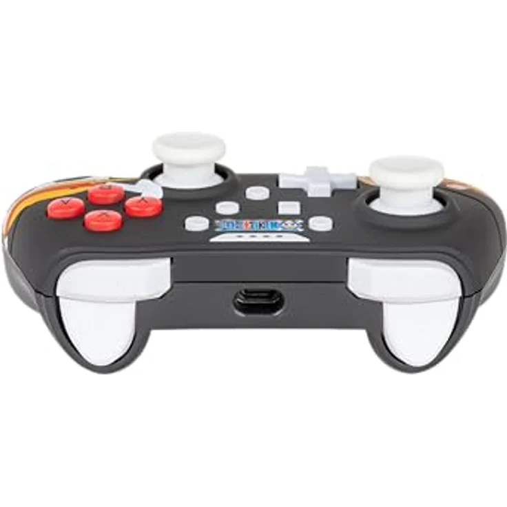 Konix One Piece Wired Controller für Nintendo Switch, OLED Switch und PC - Vibrationsfunktion - 3 m Kabel - Luffy-Motiv - Schwarz – Bild 3