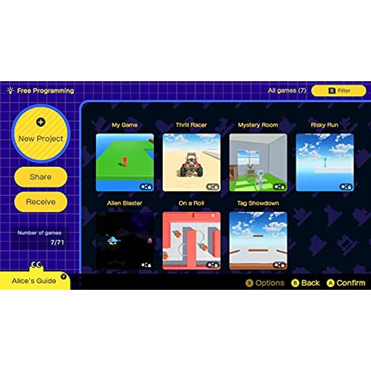 Nintendo Game Builder Garage Standard Multilingue Switch, Nintendo Switch Game mit interaktivem Baukasten für Entwickler – Bild 5