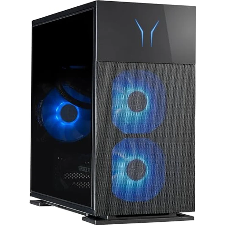 ERAZER Engineer X30 High-End Gaming Desktop PC, Intel Core i7-14700F, 32 GB DDR5 Kingston Fury Beast RGB, 2TB SSD, GeForce RTX 4070 SUPER 12GB GDDR6X, Wasserkühlung, Win 11 Home - Preisvergleich – Bild 1
