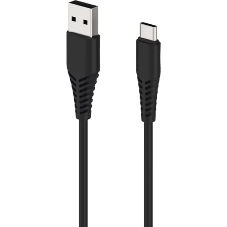 2GO USB Ladekabel - schwarz - 100cm für USB Type-C