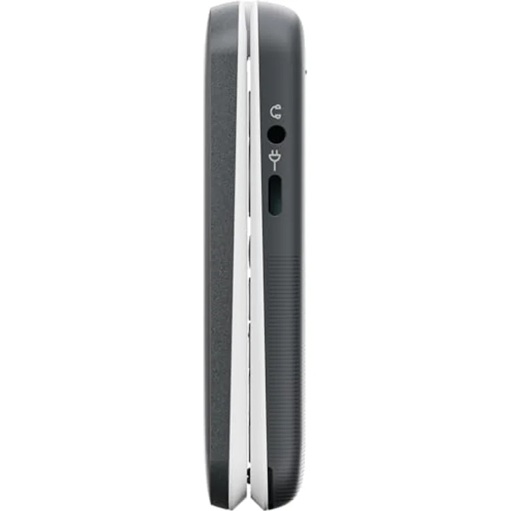 Doro Leva L30 Senioren-Smartphone – Externes Display - GPS Unterstützung - HD-Sound - 2MP Kamera - Klapptelefon, Schwarz – Bild 5