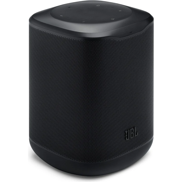 JBL Cove M1 WLAN-Heimlautsprecher, Schwarz, Ultra-Wide Audio, einfache Einrichtung mit JBL One App, nahtloses Streaming