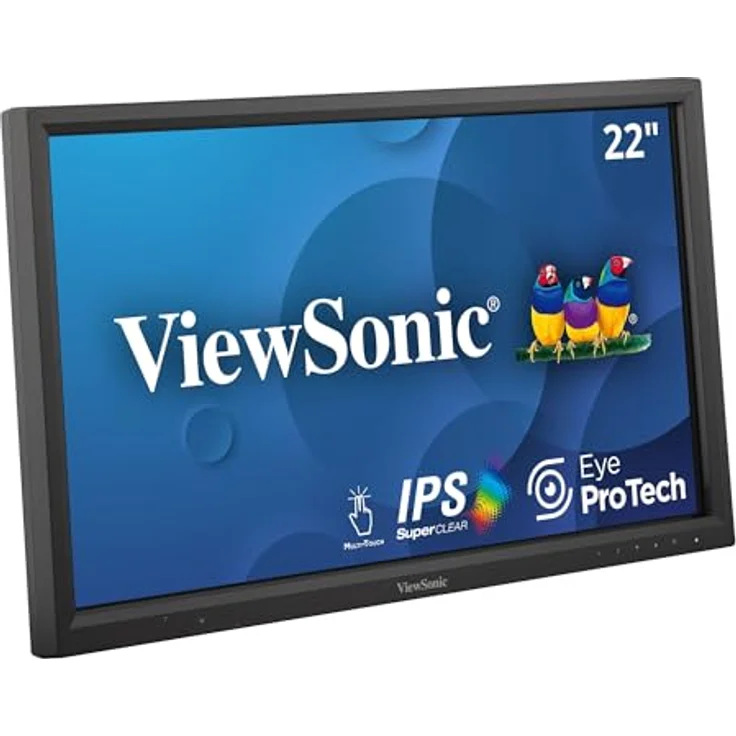 VIEWSONIC TD2223 - 21,5 Zoll, Full HD (1920 x 1080 Pixel), TN, 75 Hz, 5 ms, 250 cd/m² (TD2223) – Bild 2