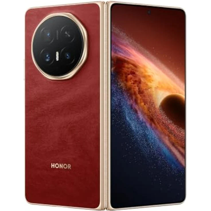 HONOR Magic V6 5G Falt-Smartphone mit 512GB Speicher, 16GB RAM, Triple-Kamera, Rot – Bild 2