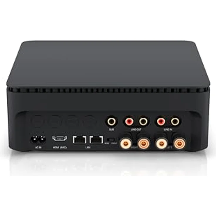 Loewe multi.room amp, 1.200 Watt, DTS Play-Fi, Apple AirPlay and Google Cast, Heimkino, Schwarz – Bild 5