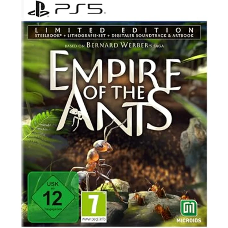 Astragon Empire of the Ants - Limited Edition [PS5] 3D-Echtzeitstrategiespiel mit fotorealistischer Waldkulisse, Unreal Engine 5