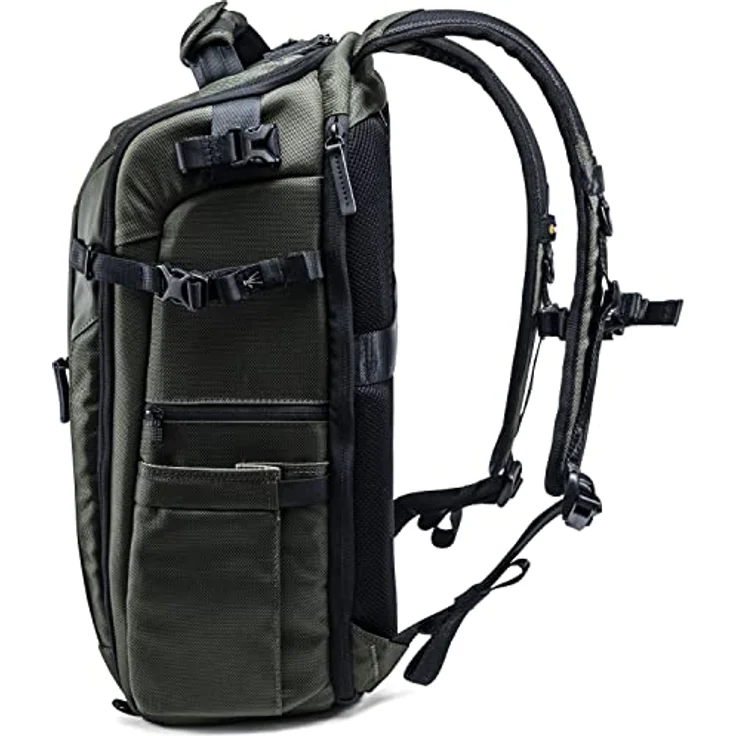 Vanguard VEO SELECT 48BF GR, Fotorucksack mit Platz für Spiegelreflexkamera und bis zu fünf Objektive, Grün – Bild 3