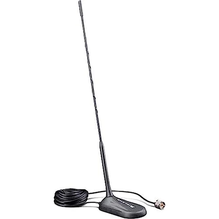 Midland MC-45 CB-Mobilantenne mit Magnetfuß, 4 m Anschlusskabel und PL-259-Stecker