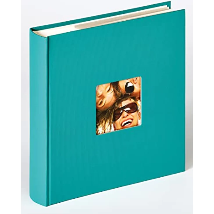 walther design ME-116-H Memo-Einsteckalbum Fun, Platz für 200 Fotos 13x18 cm, creme mit Beschriftungsfeldern und CD-Archiv – Bild 1
