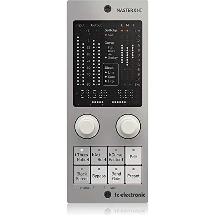 TC Electronic Master X HD-DT, Multiband-Dynamikprozessor-Plug-In mit physischem MIDI-Controller, USB 2.0, 3-Band-Verarbeitung