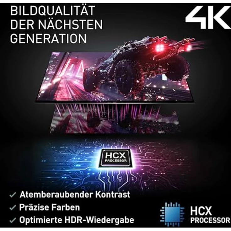 Panasonic Premium TV-55Z80BEZ, 55 Zoll 4K Ultra HD OLED Smart TV mit Dolby Vision & Atmos, Game Mode Extreme, Fire TV, Alexa & Apple Support, Schwarz – Bild 4