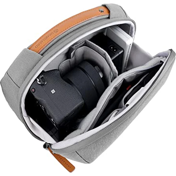 Vanguard Veo City CB 24GY Tasche für Handy oder Smartphone und Zubehör, Typ Cross Body, Grau – Bild 4