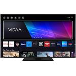 Toshiba 55 Zoll VIDAA TV Fernseher (4K UHD Smart TV, HDR Dolby Vision, Triple-Tuner, Bluetooth, Dolby Audio) 55UV3463DAW [2024]