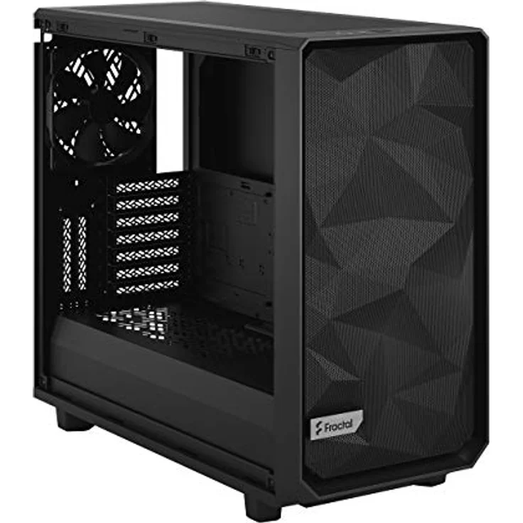 Fractal Design Meshify 2 Black, Flexibles ATX Computer Gehäuse, schwarz – Bild 4