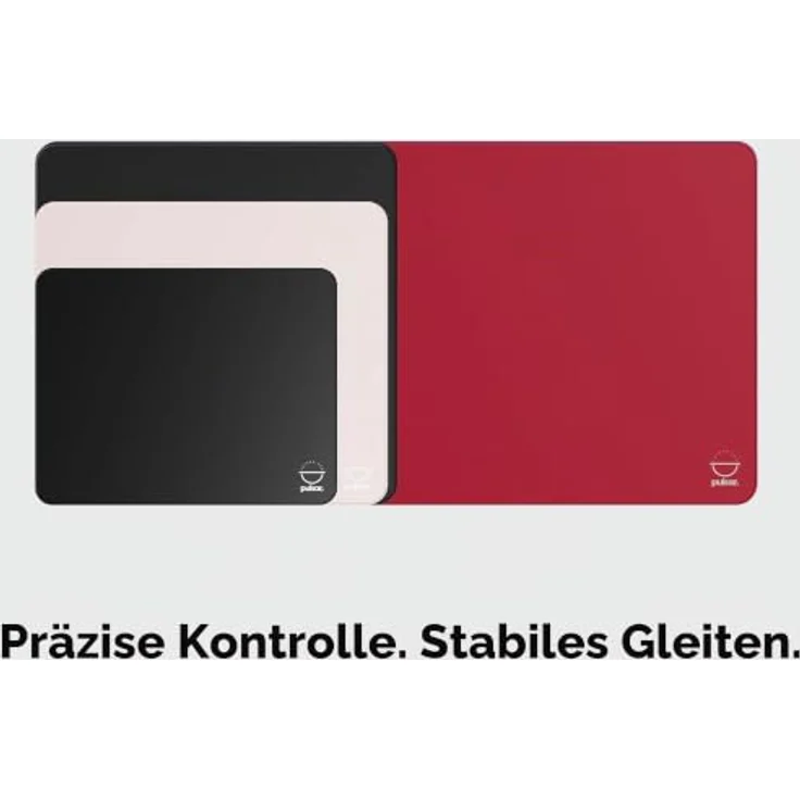 Pulsar eS Saturn Pro - XL - Soft Gaming Mauspad, 490 x 420 mm, rutschhemmende Unterseite, schwarz – Bild 2