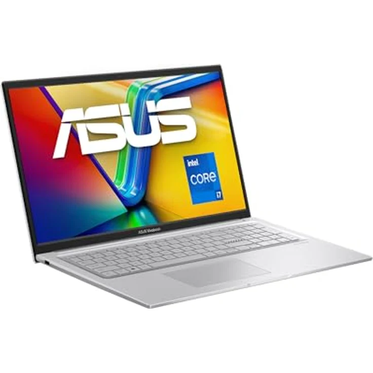 ASUS Vivobook 17 X1704VA Laptop | 17,3" FHD IPS Display, Intel Core i7-1355U, 16GB RAM, 512GB SSD, Intel Iris Xe, Win11 Home, Cool Silver – Bild 2
