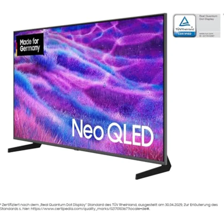 Samsung Neo QLED 4K QN80F, 50 Zoll (125 cm) Mini LED UHD Fernseher mit NQ4 AI Gen2 Prozessor, Quantum Matrix Technology, 4K Upscaling, Dolby Atmos und Knox Security, Smart TV (2025) – Bild 3