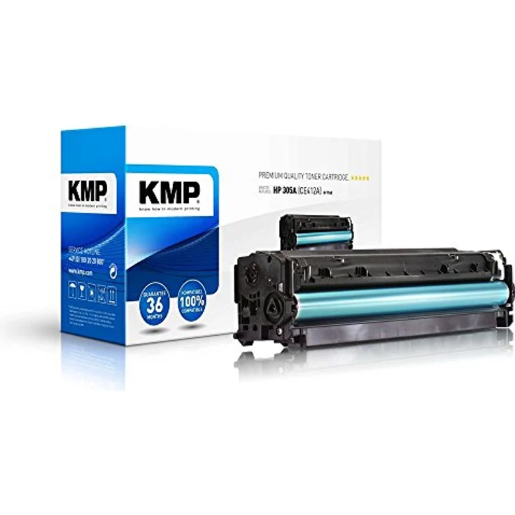 KMP H-T160 Tonerkartusche, ersetzt HP 305A, gelb, ca. 3.400 Seiten bei 5% Deckung – Bild 2