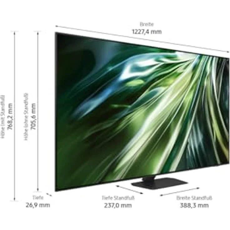 Samsung Neo QLED 4K QN90D Fernseher 55 Zoll, Samsung TV mit Neural Quantum 4K AI Gen2 Prozessor, Quantum-Matrix-Technologie, Motion Xcelerator, Smart TV, GQ55QN90DATXZG, Deutsches Modell [2024] – Bild 5