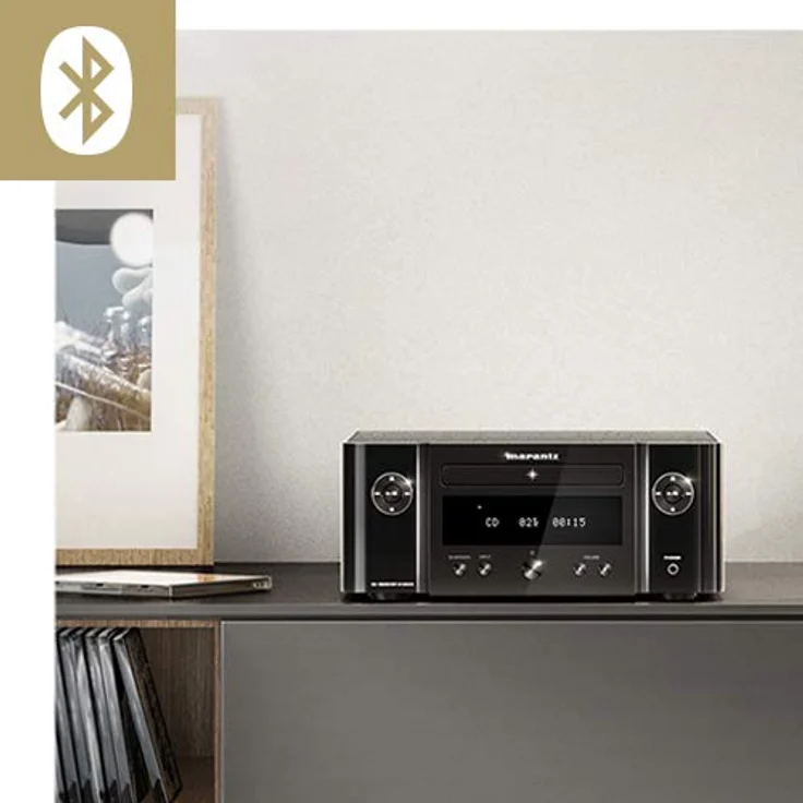 Marantz Melody X (M-CR612) HiFi Anlage, CD-Player, DAB+ Radio, Musikstreaming, HEOS Multiroom, Bluetooth und AirPlay 2, Alexa Kompatibel, 2 Optische TV-Eingänge – Bild 2