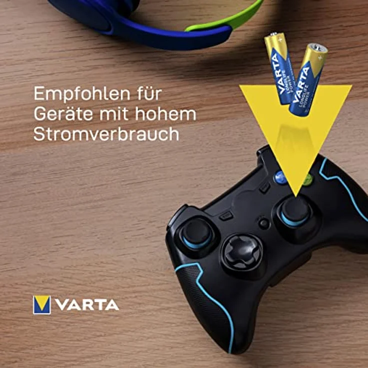 VARTA Longlife Power Batterie AA Mignon Alkaline Batterien LR6, 12er Pack – Bild 6